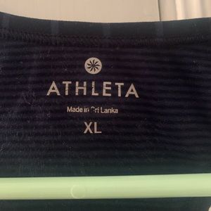 Athlete navy blue tank top